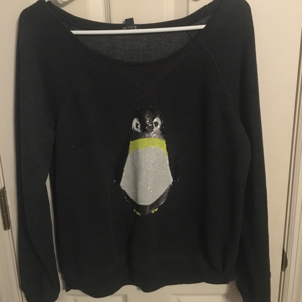 Black Penguin Sweater